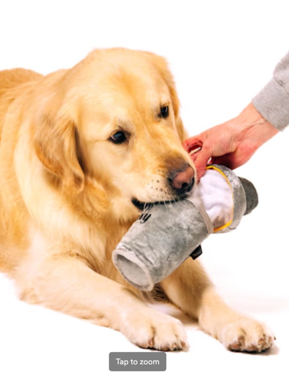🔥3/$30 NWT P.L.A.Y. Barktender Dogtail Shaker Cocktail Plush Squeaker Dog Toy